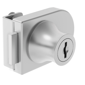 CHAPA VITRINA C/LLAVE S/SAQUE VIDRIO 6MM